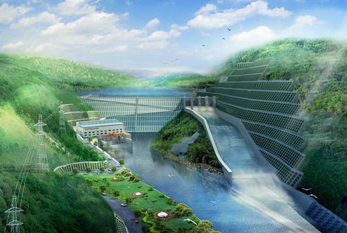 安庆老挝南塔河1号水电站项目